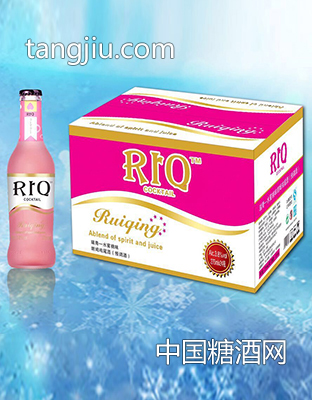 瑞青-水蜜桃味朗姆鸡尾酒275mlx24-山东青源雪啤酒