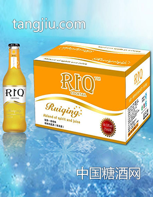 瑞青-香橙味朗姆鸡尾酒275mlx24-山东青源雪啤酒