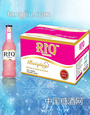 瑞青-水蜜桃味朗姆鸡尾酒275mlx24.-山东青源雪啤酒