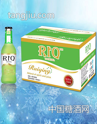 瑞青-青柠檬味朗姆鸡尾酒275mlx24-山东青源雪啤酒