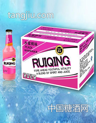 瑞青-水蜜桃朗姆鸡尾酒275mlx24.-山东青源雪啤酒.