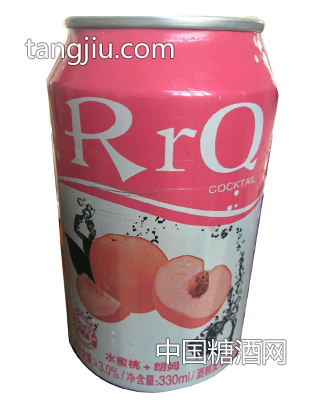瑞青-水蜜桃味朗姆鸡尾酒330ml-山东青源雪啤酒