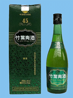 45度牧童盒竹叶青酒