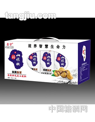 青宇福山核桃板栗饮料盒250ml