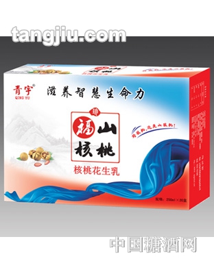青宇福山核桃花生乳标箱250ml