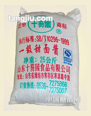 十笏园一级甜面酱25kg