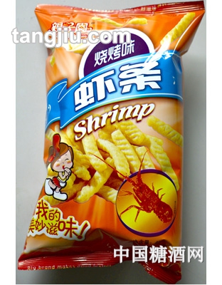 亲子园虾条烧烤味40克