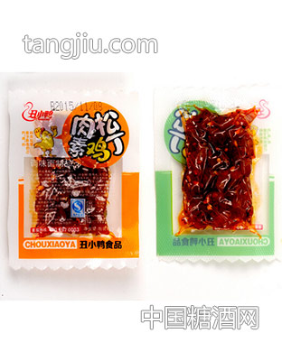 肉松鸡丁辣条面筋批发