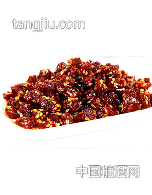 河南特产品麻辣牛肉丁