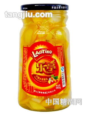 乐亭牌糖水什锦罐头960g
