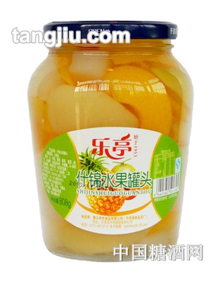乐亭牌糖水什锦罐头808g
