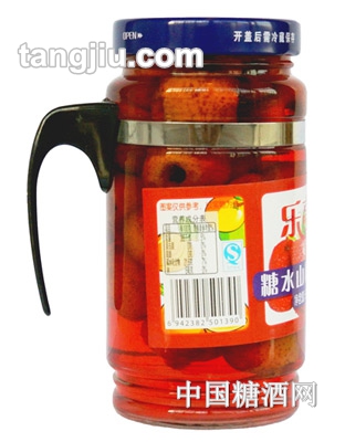 乐亭牌糖水山楂罐头550g