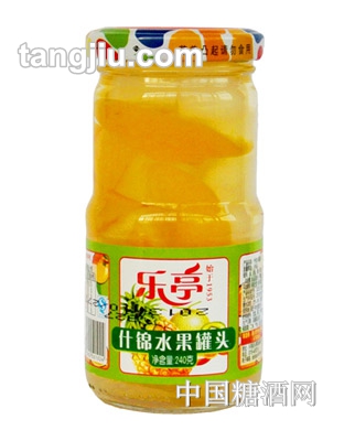 乐亭牌糖水什锦罐头240g
