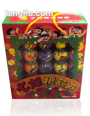 七娃糖芦娃饮料礼盒