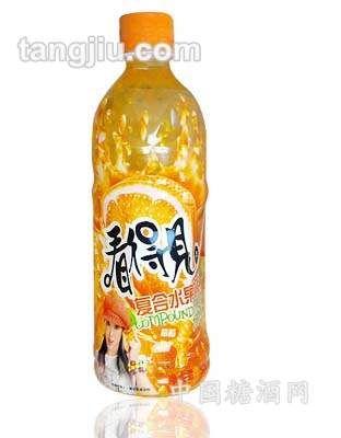 看得见复合水果橘粒饮料