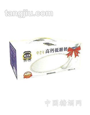 达沃斯中老年高钙低糖奶