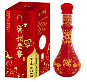 齐州老窖镭射喜酒