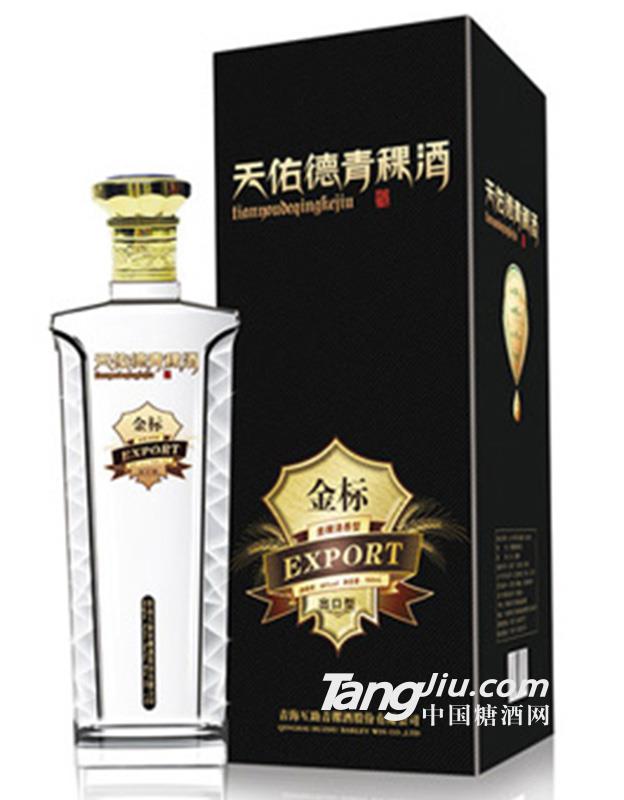 天佑德青稞酒出口型金标酒-750ml