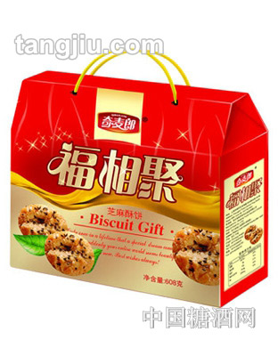 奇麦郎福相聚-芝麻酥饼608g