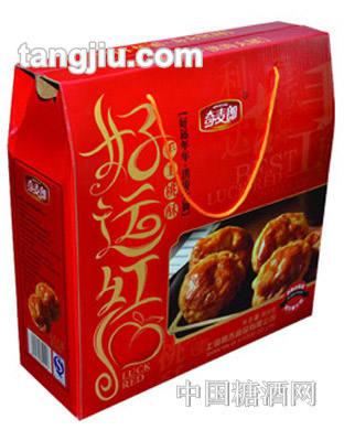 奇麦郎好运红桃-手工桃酥808g