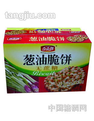 奇麦郎葱油脆饼800g
