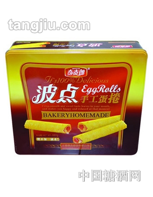 奇麦郎波点手工蛋卷660g