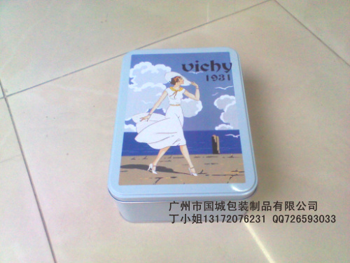 供应纽扣包装铁盒，衣服拉链包装铁盒