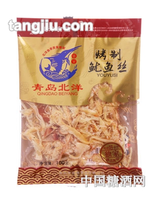 北洋烤制鱿鱼丝100克