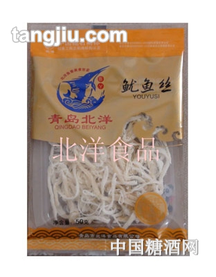 青岛北洋鱿鱼丝50克