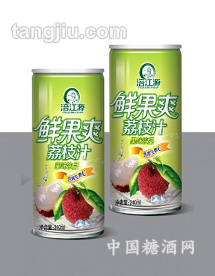 涪江源鲜果爽荔枝汁240ml