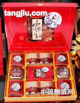 全福中国风月饼900g