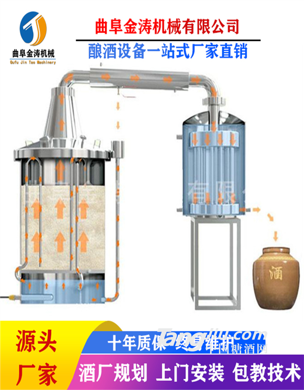 漳州传统固态酿酒设备 小型蒸酒器 不锈钢白酒设备厂家直销