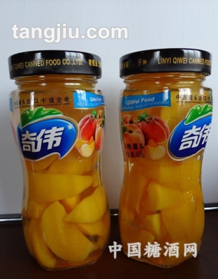 420克糖水黄桃罐头