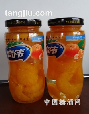 248克糖水蜜桔罐头