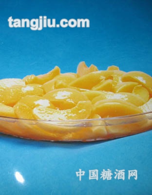糖水桃条罐头
