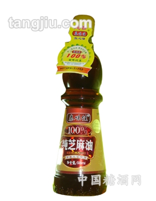 99%纯芝麻油500ml