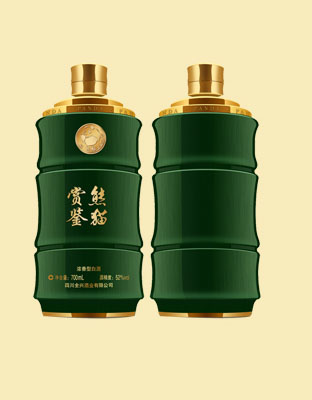 浓香型熊猫鉴赏酒