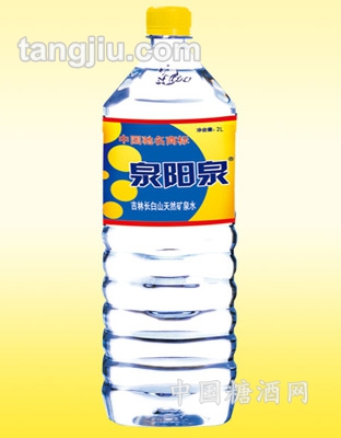 泉阳泉金标矿泉水2L