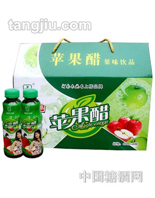 闻乐苹果醋果味饮料470ml