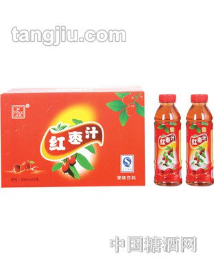 闻乐红枣汁500ml