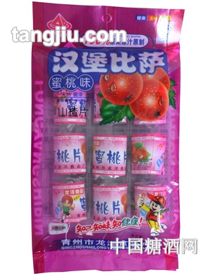 玉环山蜜桃味山楂片168g
