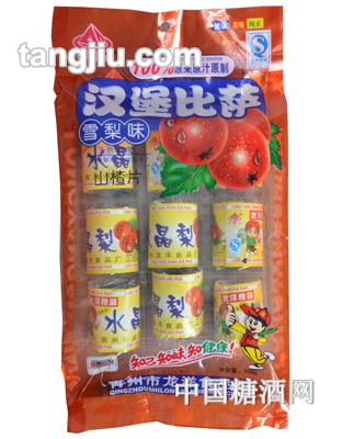 玉环山雪梨味山楂片168g