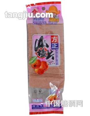 玉环山方正山楂片120g
