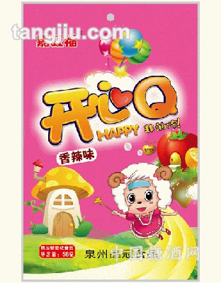 开心Q香辣味58克