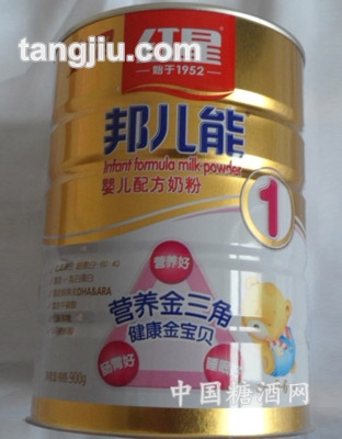 邦儿能奶粉听装1段