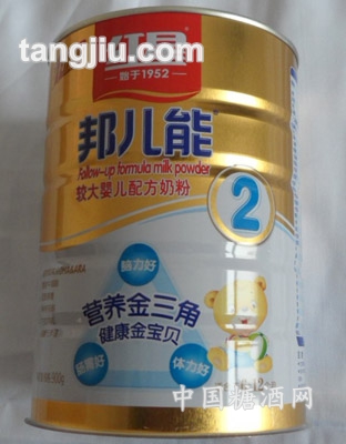 邦儿能奶粉听装2段