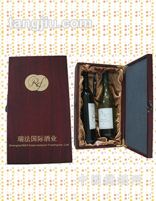 仿红木双只礼盒