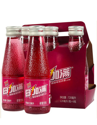 日加满 蔓越莓营养素(无糖)饮品 120ml6瓶.