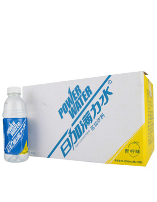 日加满 力水(青柠)运动饮料600ml15瓶箱 整箱