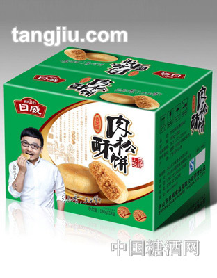 日威肉松饼整箱-香葱味180g
